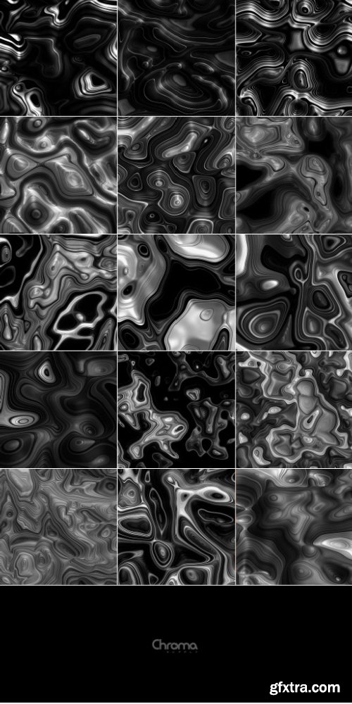Chromasupply - Meld: Glossy Abstract 3D Textures