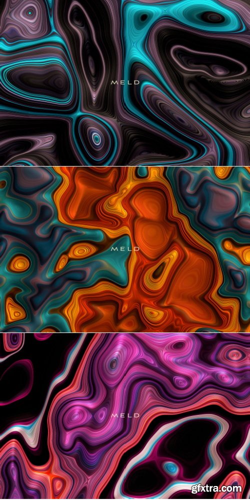 Chromasupply - Meld: Glossy Abstract 3D Textures