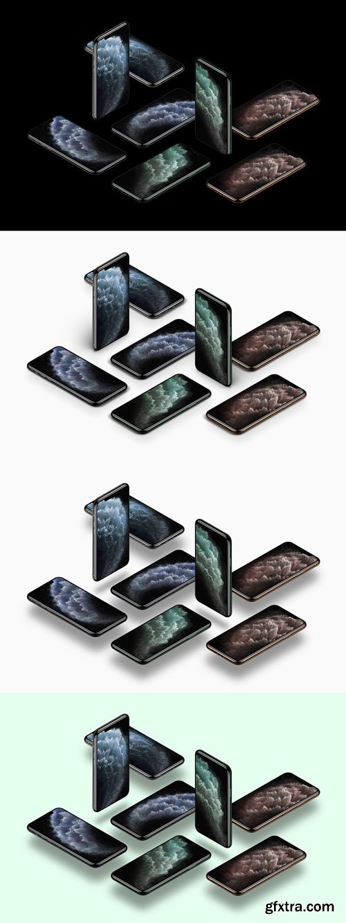 Asylab - iPhone 11 Pro - 20 Mockups Scenes