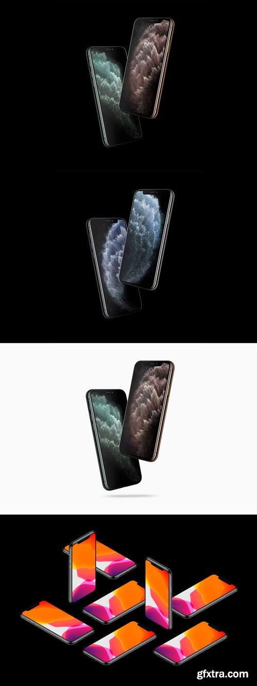 Asylab - iPhone 11 Pro - 20 Mockups Scenes