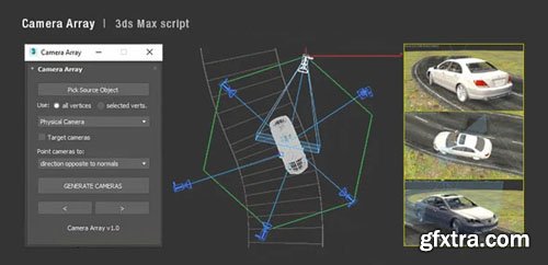 Camera Array v1.03 - 3ds Max Script Camera Array v1.03 - 3ds Max Script