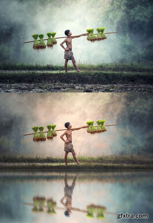 Water Reflection Effect - Photoshop Action Water Reflection Effect - Photoshop Action