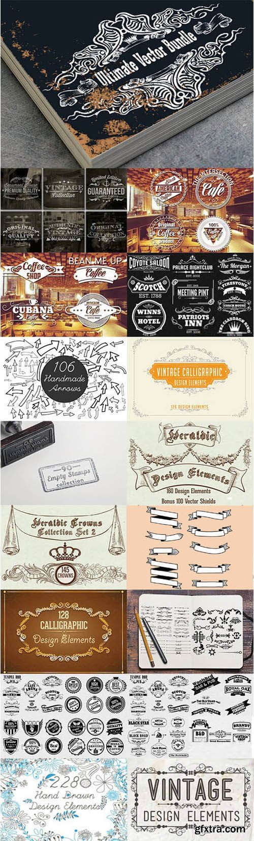 The Ultimate Vector Bundle - 1000+ Elements The Ultimate Vector Bundle - 1000+ Elements