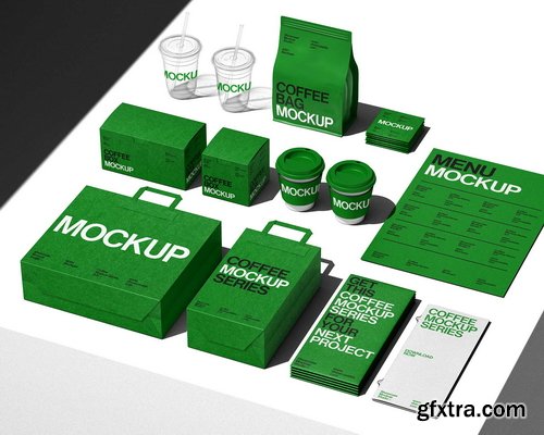 Showcase Mockup Studio - C3_Coffee Mockup Bundle