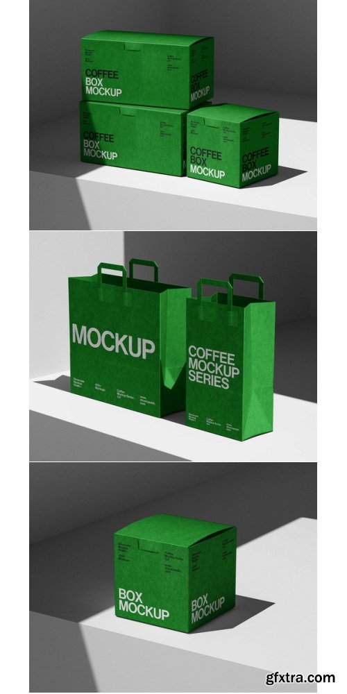 Showcase Mockup Studio - C3_Coffee Mockup Bundle