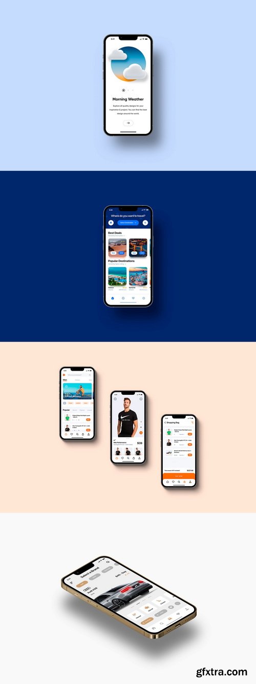 Asylab - iPhone 13 Pro - 20 Mockups Scenes
