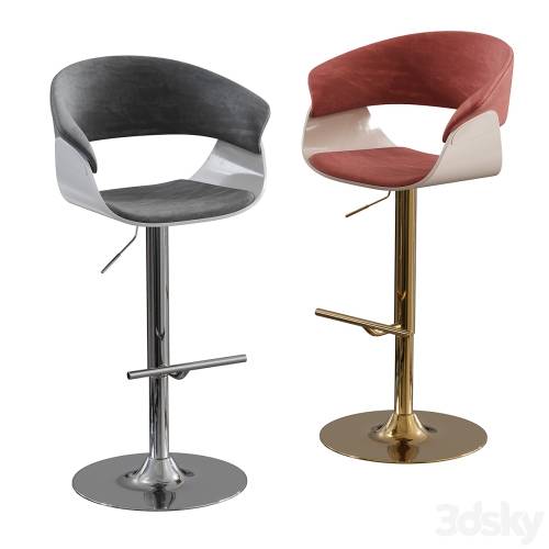 '3dsky Pro - Vismara home bar stool'