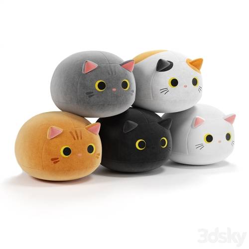 '3dsky Pro - Soft toys cats'