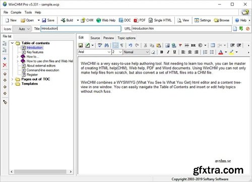 Softany WinCHM Pro 5.55
