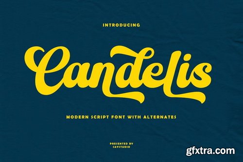CreativeMarket - Candelis - Modern Script Font