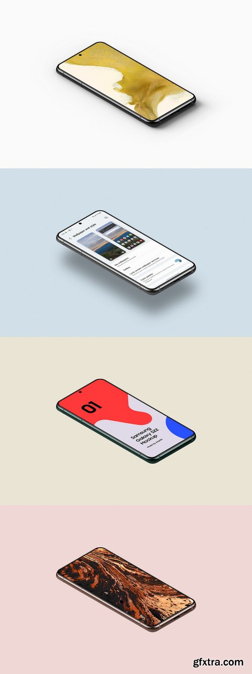 Asylab - Samsung Galaxy S22 - 20 Mockups Scenes Asylab - Samsung Galaxy S22 - 20 Mockups Scenes