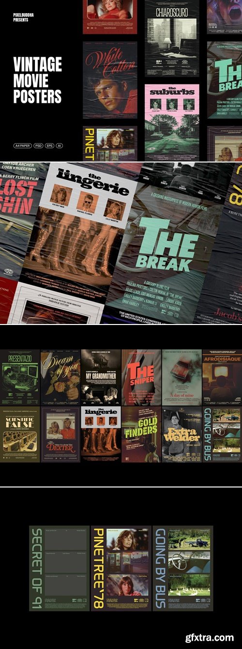 Pixelbuddha - Old Movie Posters Collection 4091