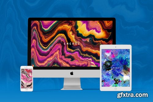 Chromasupply - Emerge: 12 Abstract Paint Textures