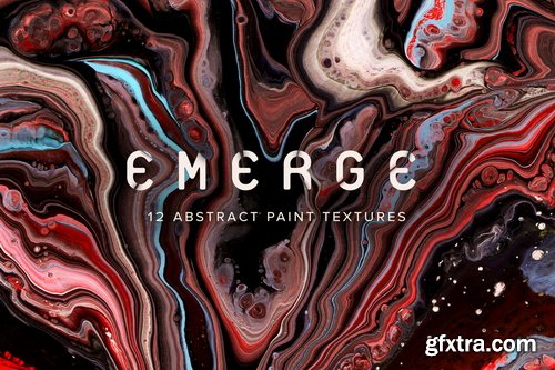 Chromasupply - Emerge: 12 Abstract Paint Textures
