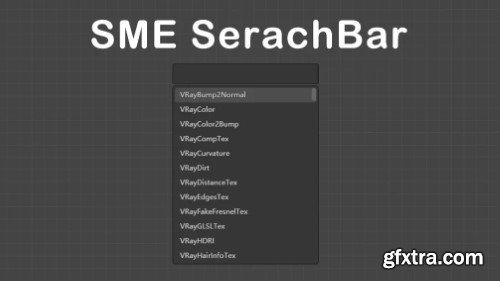TRViz SME SearchBar 1.8 for 3dsMax