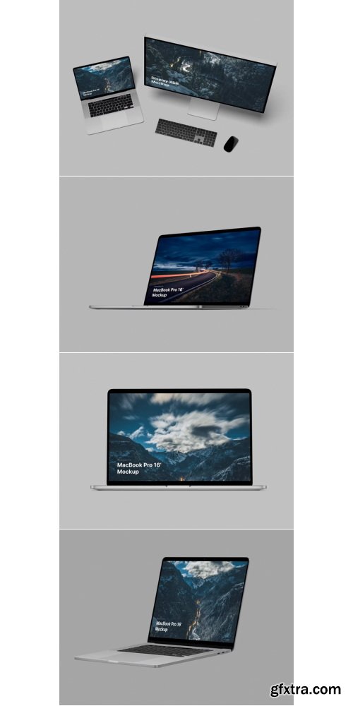 LS Graphics - MacBook Pro 16\'\' Mockups