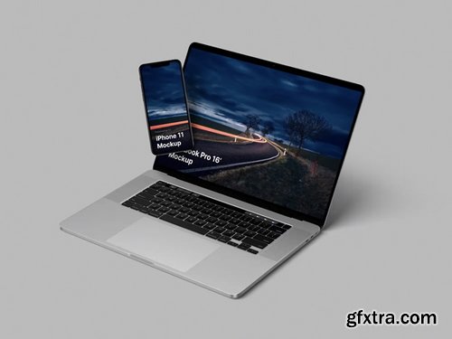 LS Graphics - MacBook Pro 16\'\' Mockups