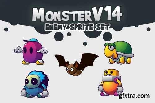 Craftpix - Cartoon Monsters Animated Asset Pack