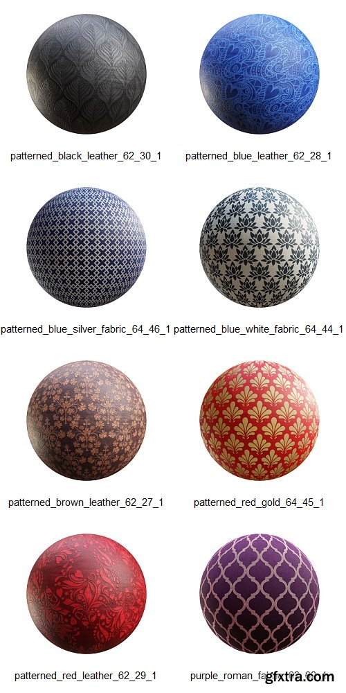 CGAxis Physical 9 - Leather & Fabrics 8K