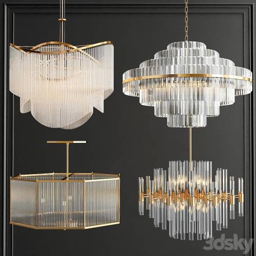 '3dsky Pro - Collection of CRystal Chandelier' '3dsky Pro - Collection of CRystal Chandelier'