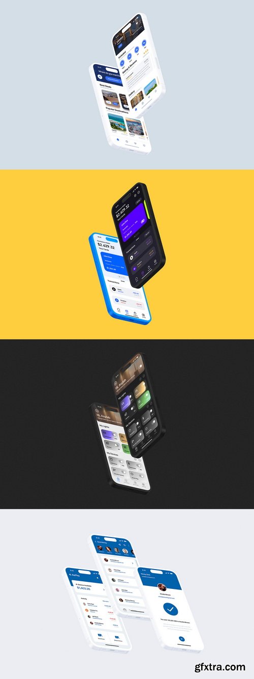 Asylab - iPhone 15 Pro - 21 Clay Mockups Scenes Asylab - iPhone 15 Pro - 21 Clay Mockups Scenes