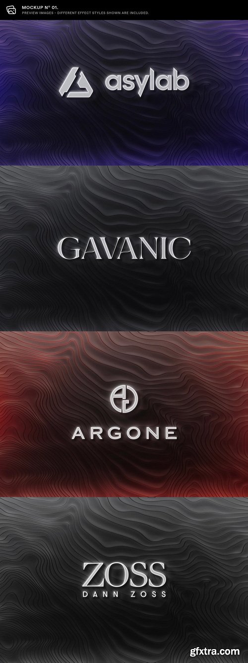 Asylab - 50 Logo Mockup Branding Bundle - V4