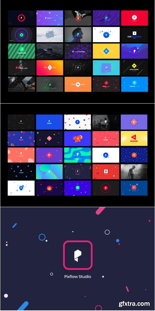 Pixflow - Logo Showcase Scenes