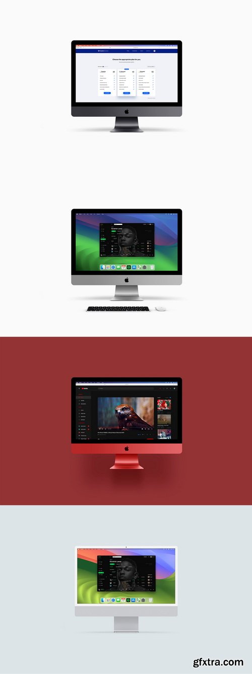 Asylab - Apple Devices - 12 Mockups Scenes