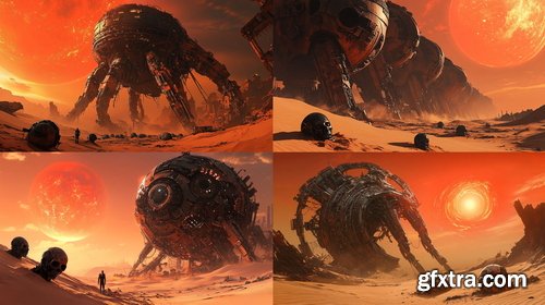 459 Ai Art Prompts Environments: Vol 2