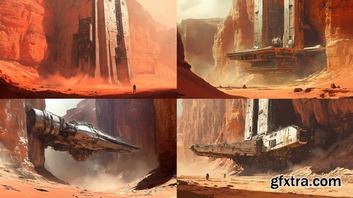 459 Ai Art Prompts Environments: Vol 2