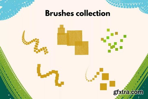 Brushgalaxy - Pixel Brush Set Vol 2 for Procreate