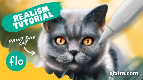 Art With Flo - Realistic Cat