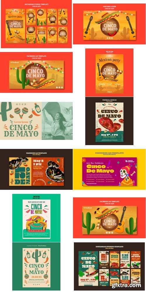 Cinco de Mayo PSD - Premium PSD Collections