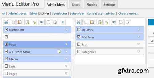 Admin Menu Editor Pro 2.29 Admin Menu Editor Pro 2.29