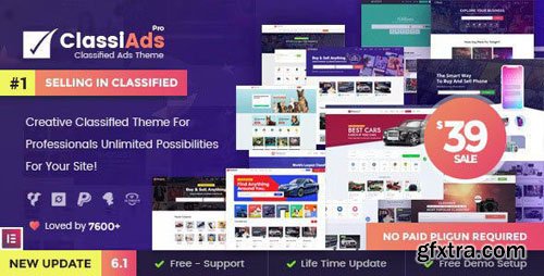 Classiads 6.1.11 - Classified Ads WordPress Theme Classiads 6.1.11 - Classified Ads WordPress Theme