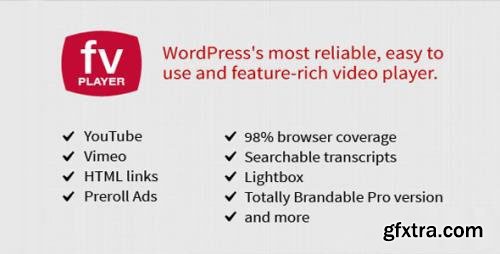 FV Player Pro v8.0.18 - WordPress Video Player Plugin FV Player Pro v8.0.18 - WordPress Video Player Plugin