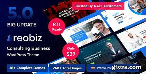 Reobiz v5.2.6 - Consulting Business WordPress Theme Reobiz v5.2.6 - Consulting Business WordPress Theme