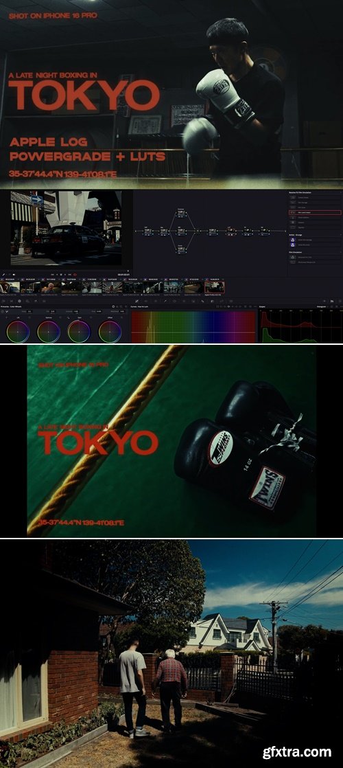 Kirk Mihelakos - Apple iPhone ProRes Log - Conversion LUT & PowerGrade
