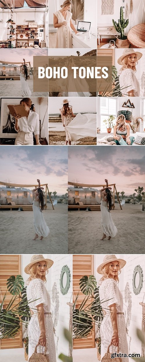 Psd Stack - Bohemian Tones Lightroom Presets