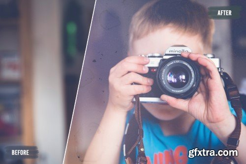 Artstation - 50 Vintage Photo Overlays - Vol. 2