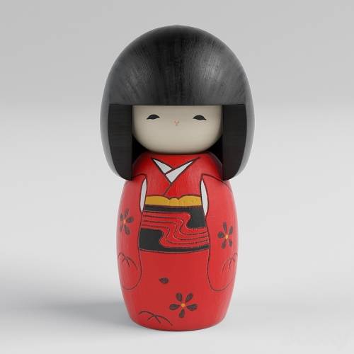 '3dsky Pro - Kokeshi Doll' '3dsky Pro - Kokeshi Doll'