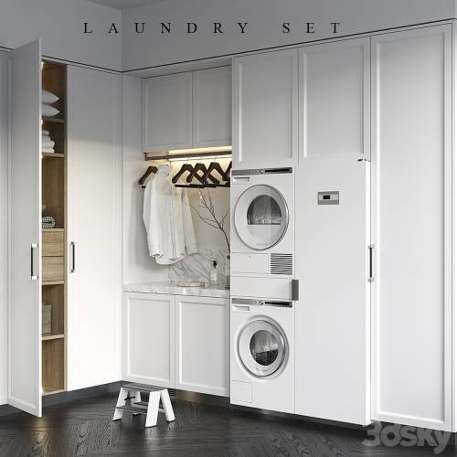 '3dsky Pro - LAUNDRY SET 2 (L'ORIGINE Aeterna + ASKO)' '3dsky Pro - LAUNDRY SET 2 (L'ORIGINE Aeterna + ASKO)'