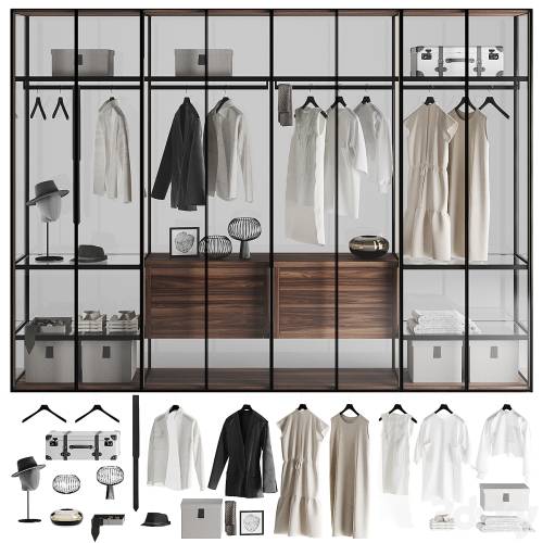 '3dsky Pro - Tumodei Cristal Wardrobe' '3dsky Pro - Tumodei Cristal Wardrobe'