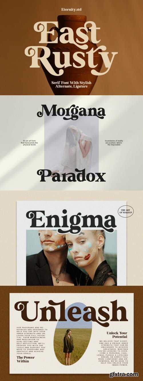 CreativeMarket - East Rusty Retro Serif