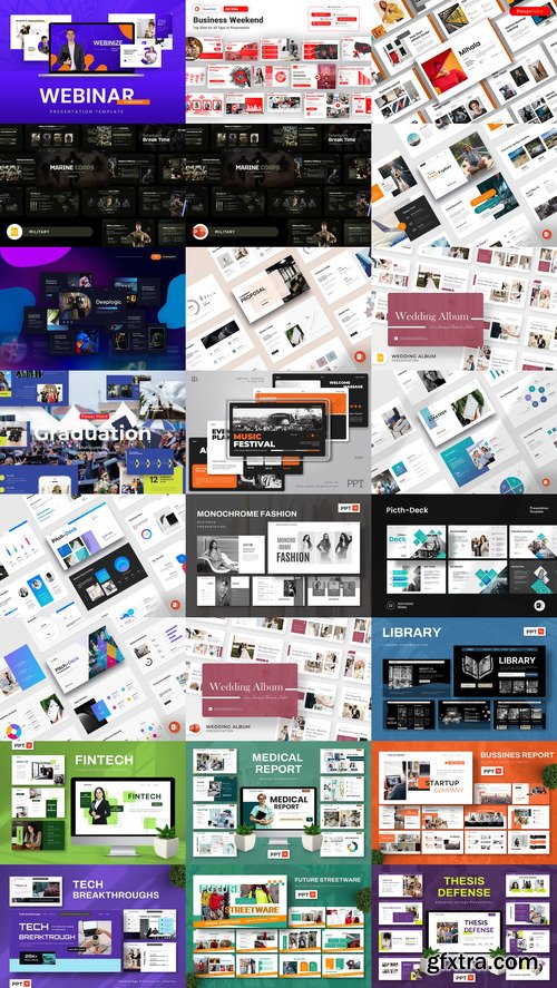 24 PowerPoint Templates Bundle 10