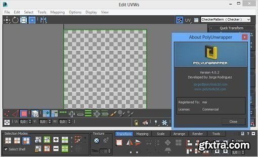 PolyUnwrapper v4.5.0 for 3ds Max 2016 - 2025