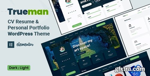 Themeforest - Trueman v1.3.2 - Resume WordPress Theme 37364785