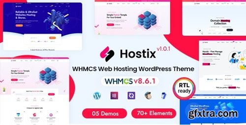 Themeforest - Hostix v2.0.3 - Hosting WHMCS WordPress Theme 42487693