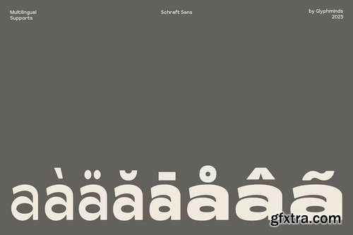 CreativeMarket - Schraft Sans Font Family