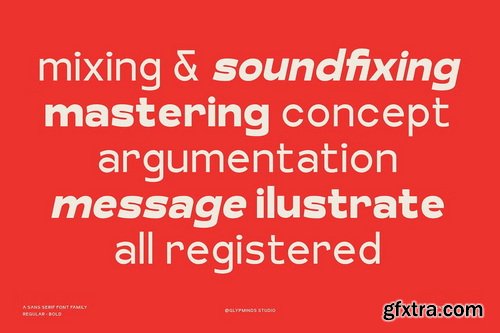 CreativeMarket - Schraft Sans Font Family